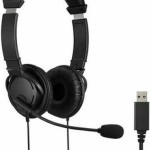 Kensington Hi-Fi Headphones On Ear Multimedia Ακουστικά με μικροφωνο και σύνδεση USB-A