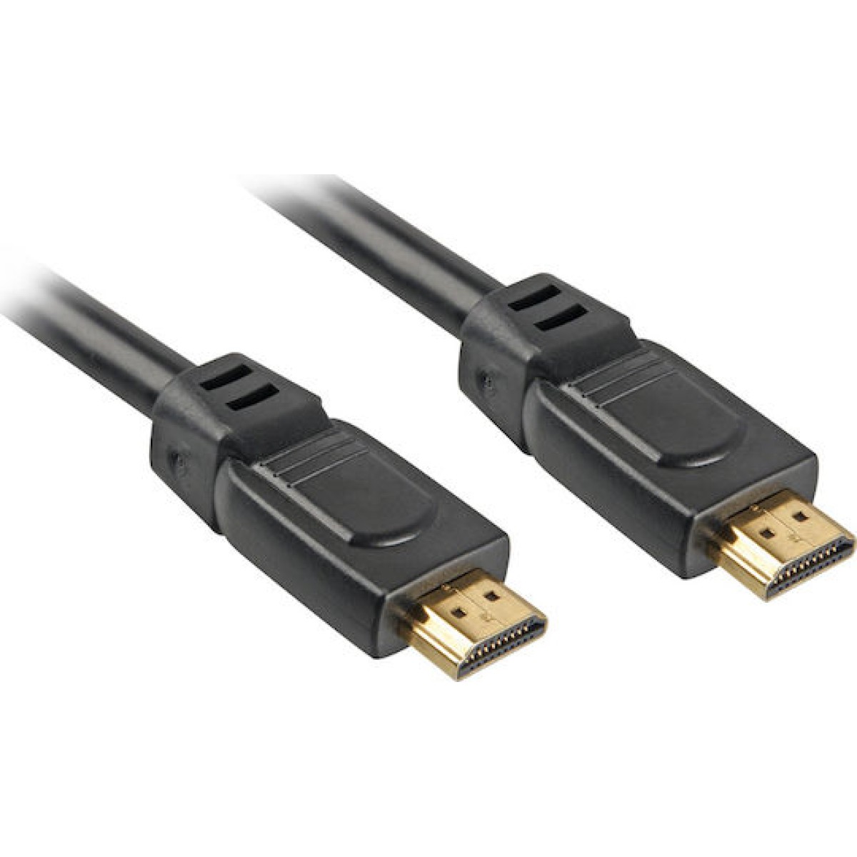 Sharkoon Cable HDMI male - HDMI male 12.5m Μαύρο