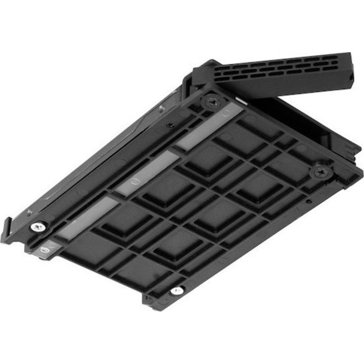 Icy Dock ExpressCage 2x2.5 Inch SAS/SATA HDD/SSD Mobile Rack And 3.5 Inch Slot for External 5.25 Inch Bay Μαύρο (MB322SP-B)