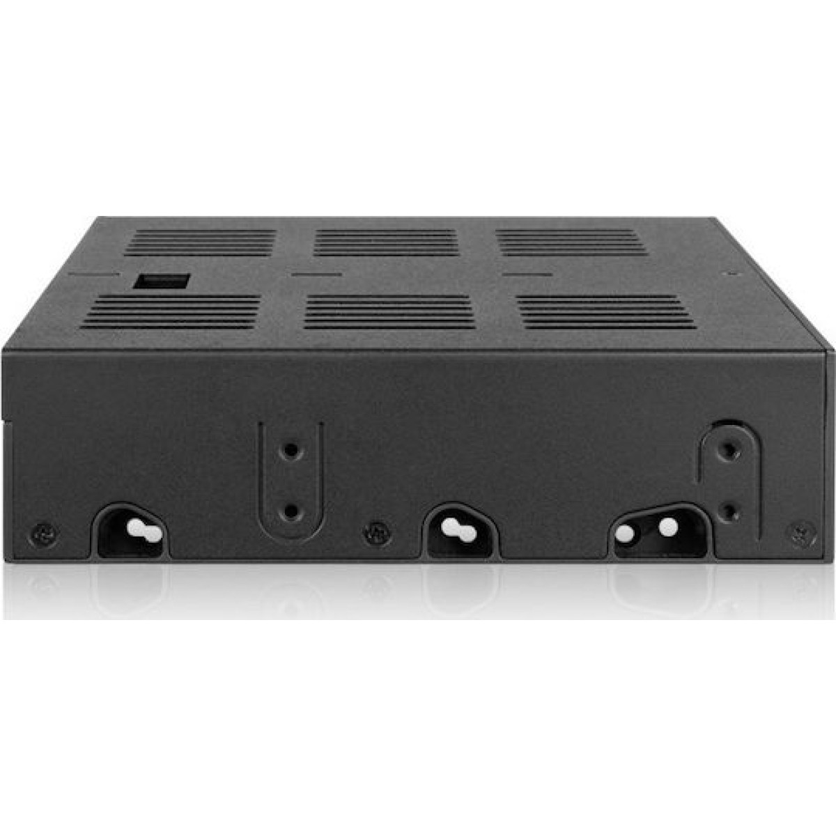 Icy Dock ExpressCage 2x2.5 Inch SAS/SATA HDD/SSD Mobile Rack And 3.5 Inch Slot for External 5.25 Inch Bay Μαύρο (MB322SP-B)