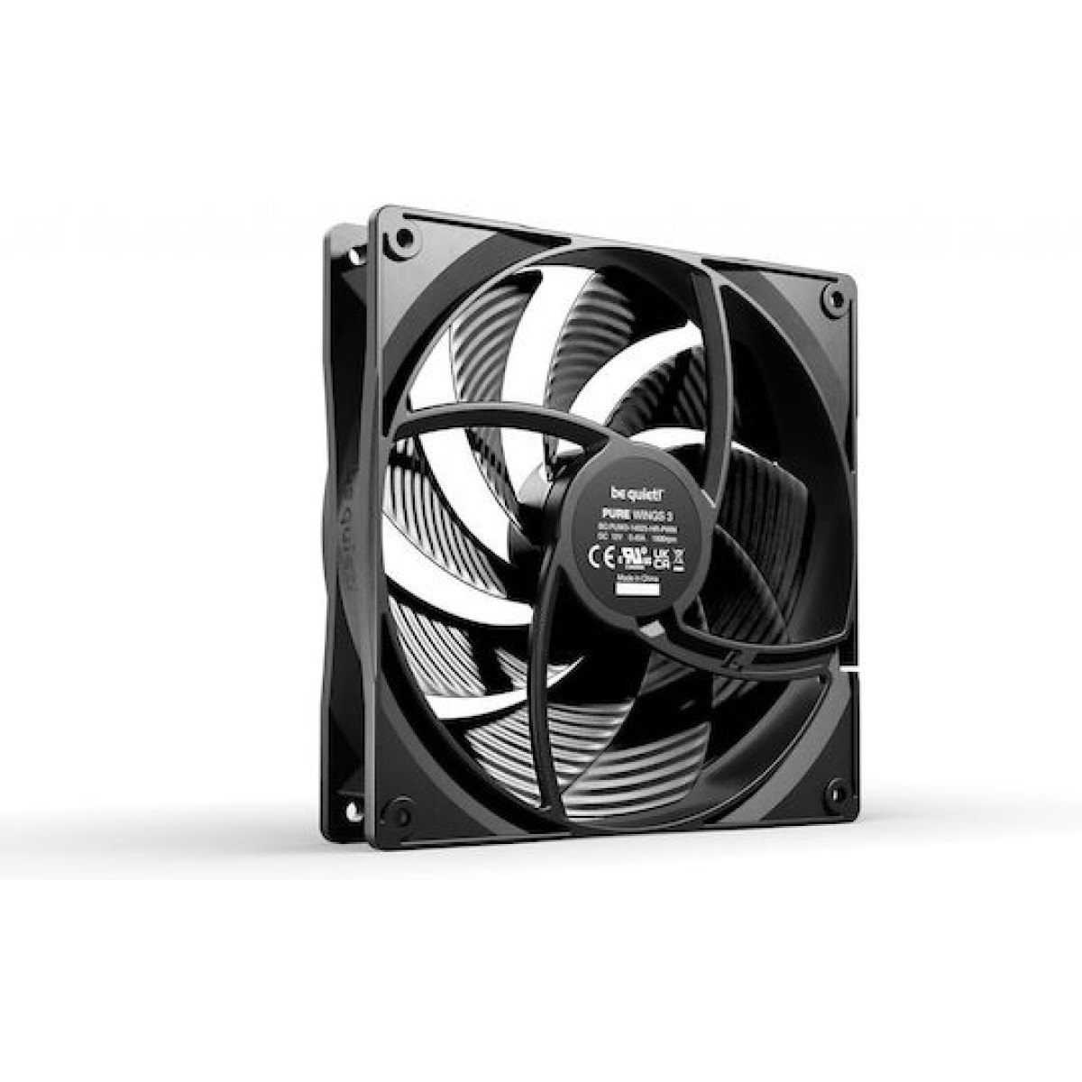 Be Quiet Pure Wings 3 Case Fan 140mm με Σύνδεση 4-Pin PWM