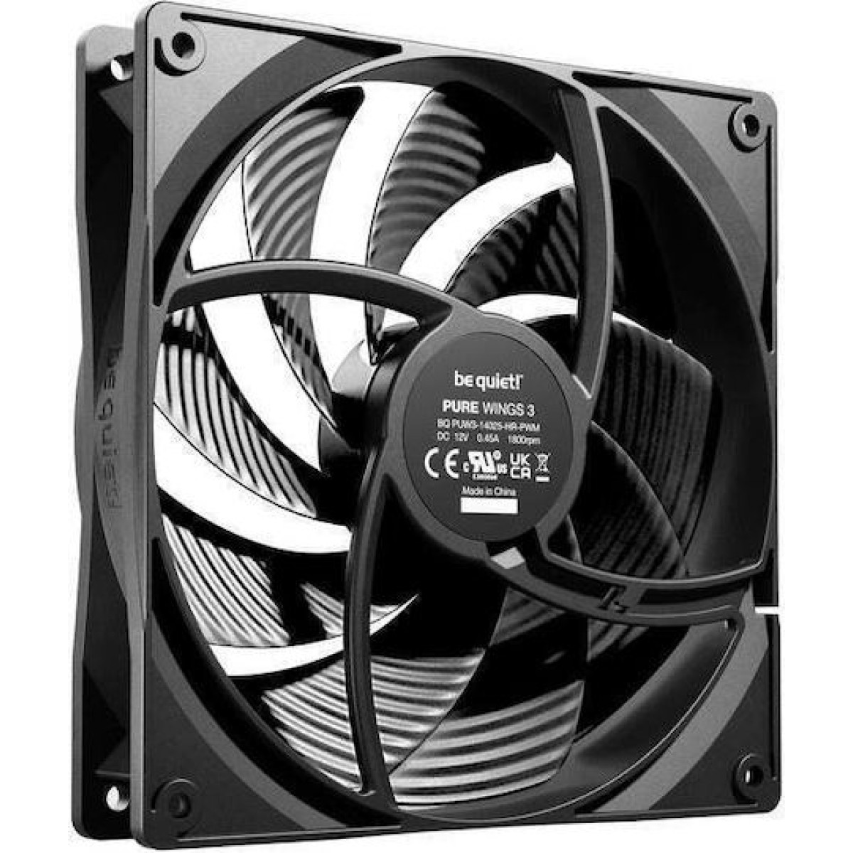 Be Quiet Pure Wings 3 Case Fan 140mm με Σύνδεση 4-Pin PWM