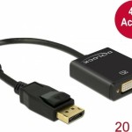 DeLock Μετατροπέας DisplayPort male σε DVI-I female (62599)