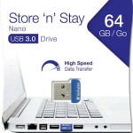 Verbatim Store 'n' Stay Nano 64GB USB 3.0 Stick Μπλε