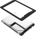 Icy Box Caddy Μαύρο (IB-AC729)