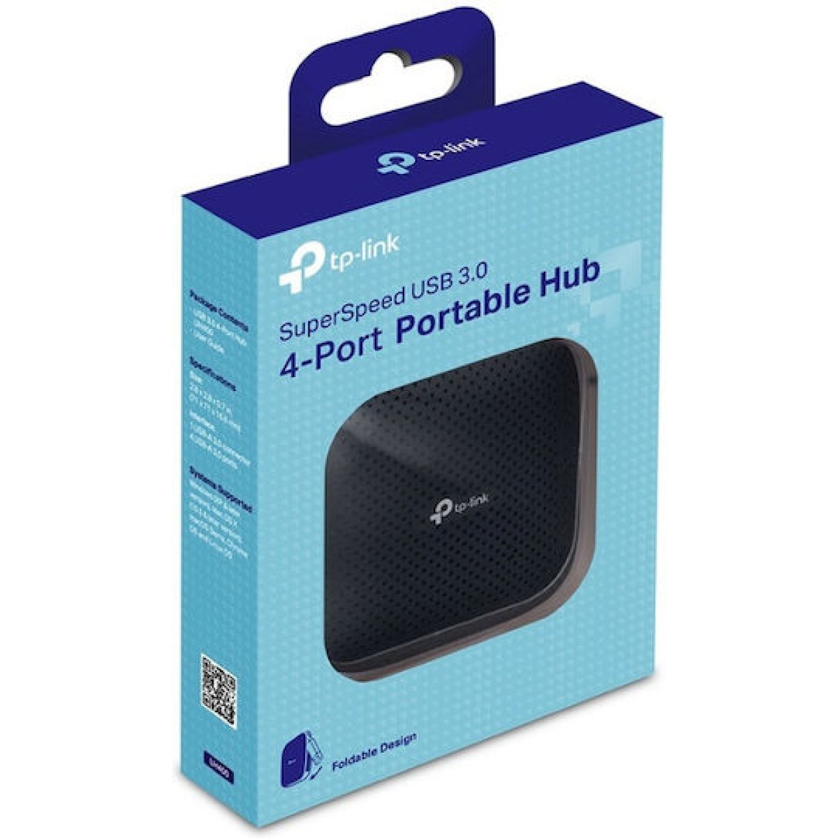 TP-LINK UH400 v4 USB 3.0 Hub 4 Θυρών με σύνδεση USB-A