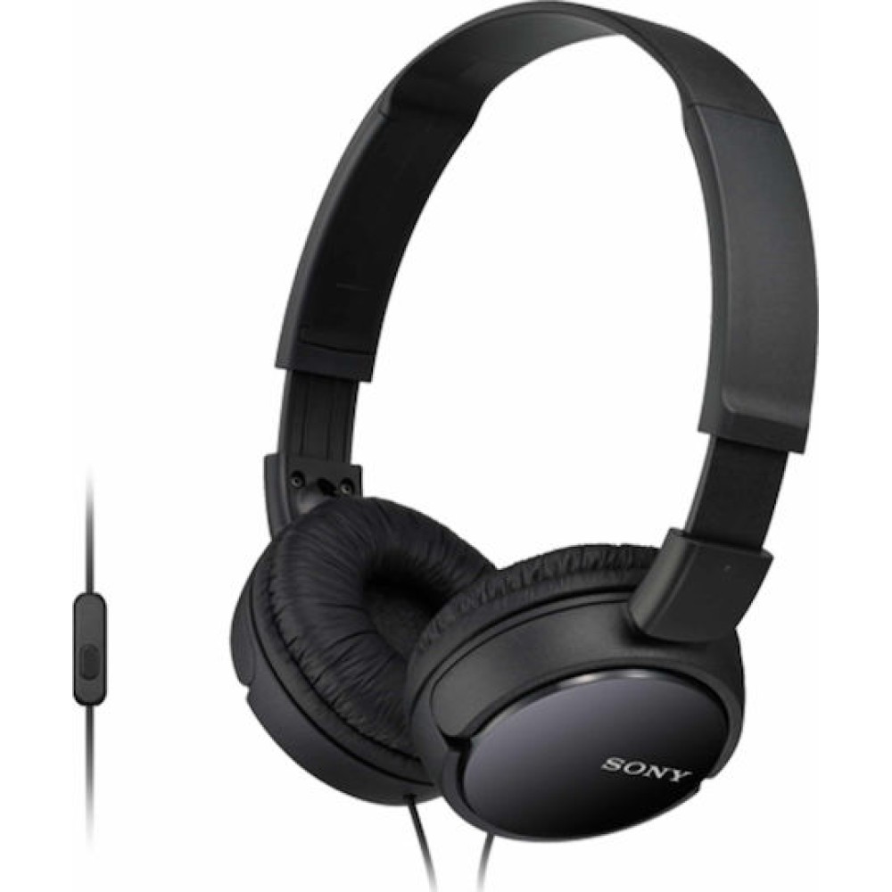 Sony MDR-ZX110AP Ενσύρματα On Ear Ακουστικά Μαύρα