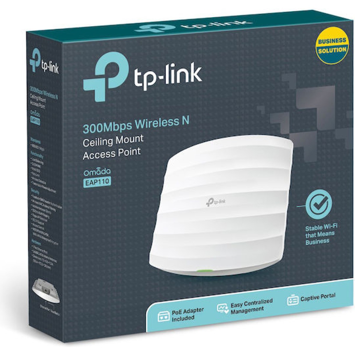 TP-LINK EAP110 v1 Access Point Wi‑Fi 4 Single Band (2.4GHz)