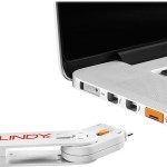 Lindy Port Blocker Usb (1 Key + 4 X Blocks) Orange (40453)