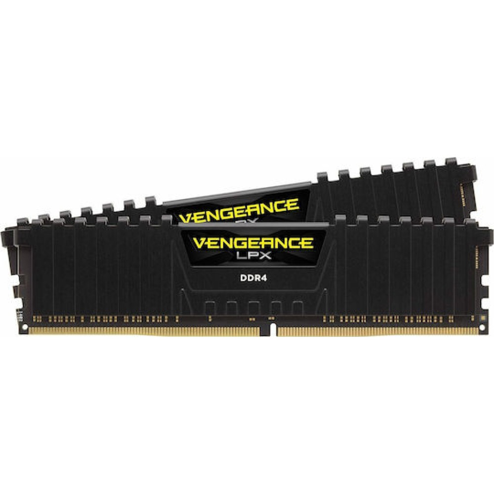 Corsair Vengeance LPX DDR4 32GB RAM με 2x16GB Modules και Ταχύτητα 2400 για Desktop