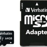 Verbatim Pro microSDXC 64GB Class 10 U3 UHS-I με αντάπτορα