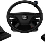 Aerosoft Truck And Bus Τιμονιέρα με Μοχλό Ταχυτήτων και Πετάλια για PC με 1080° Περιστροφής