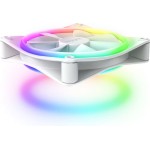 NZXT F120 RGB Duo Case Fan με Σύνδεση 4-Pin PWM Λευκό