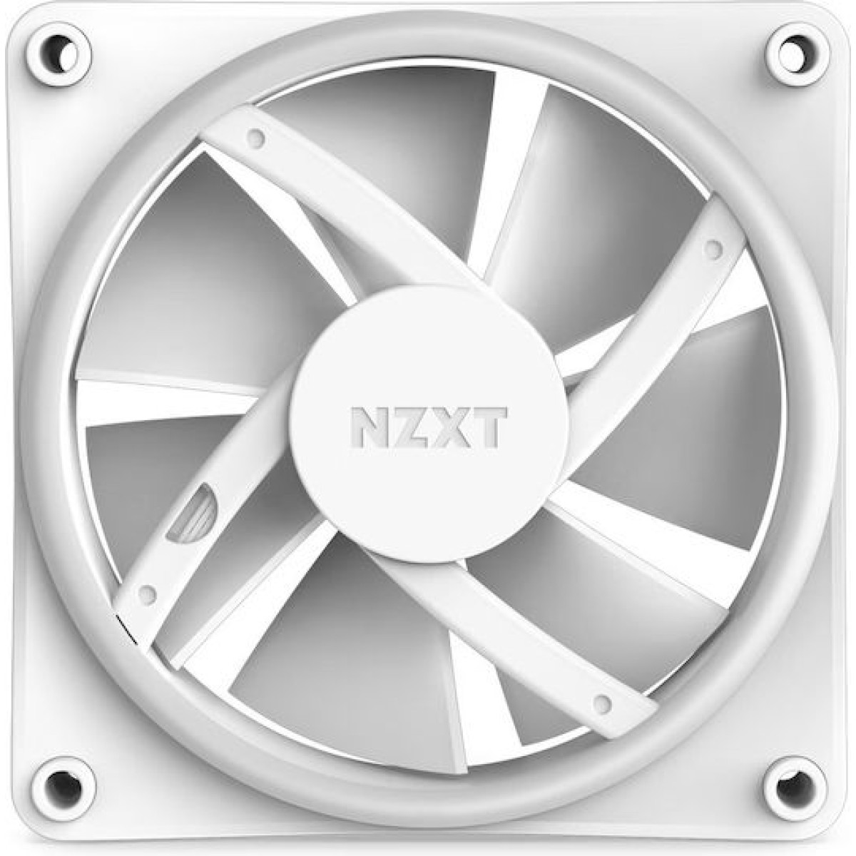 NZXT F120 RGB Duo Case Fan με Σύνδεση 4-Pin PWM Λευκό