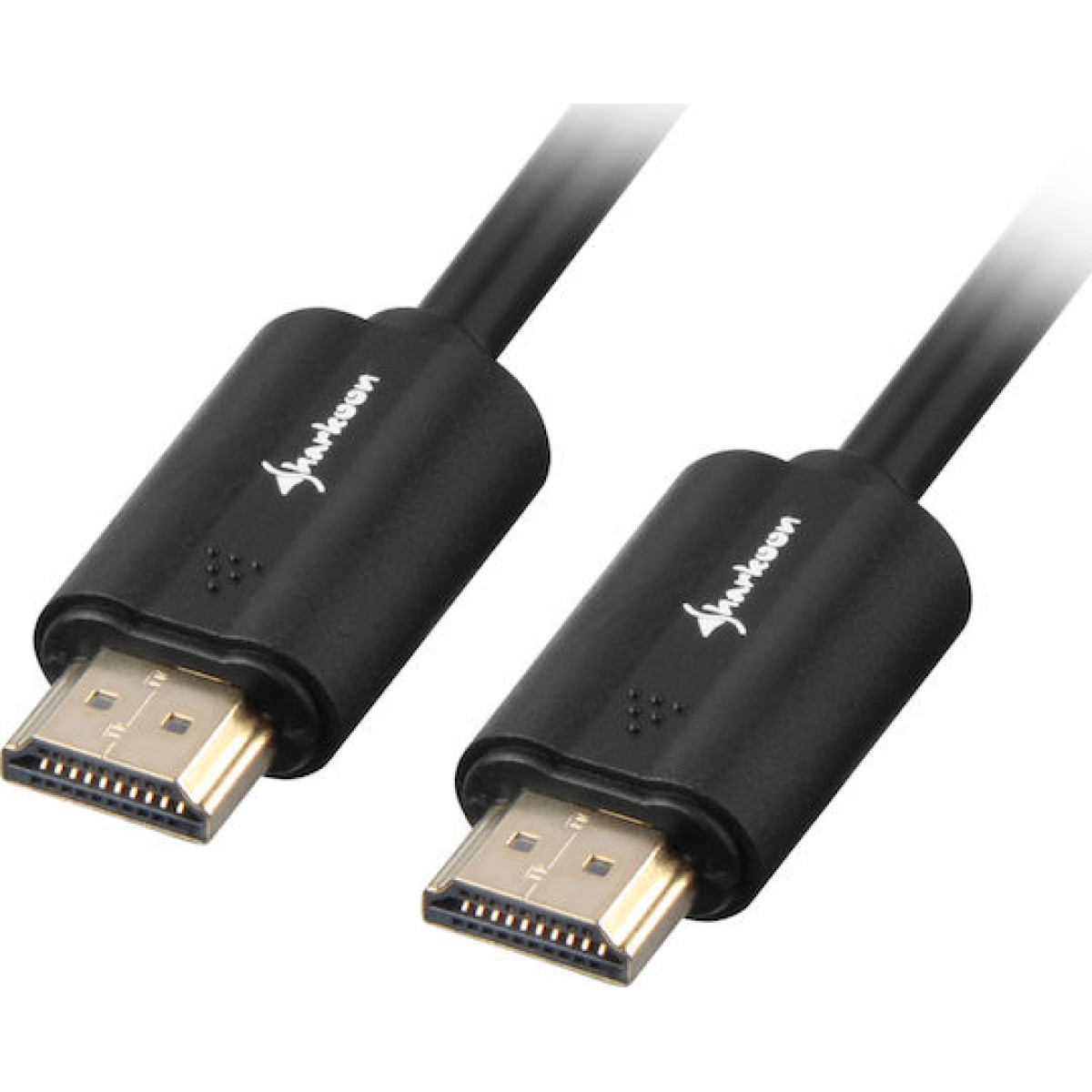 Sharkoon HDMI 2.0 Cable HDMI male - HDMI male 2m Μαύρο