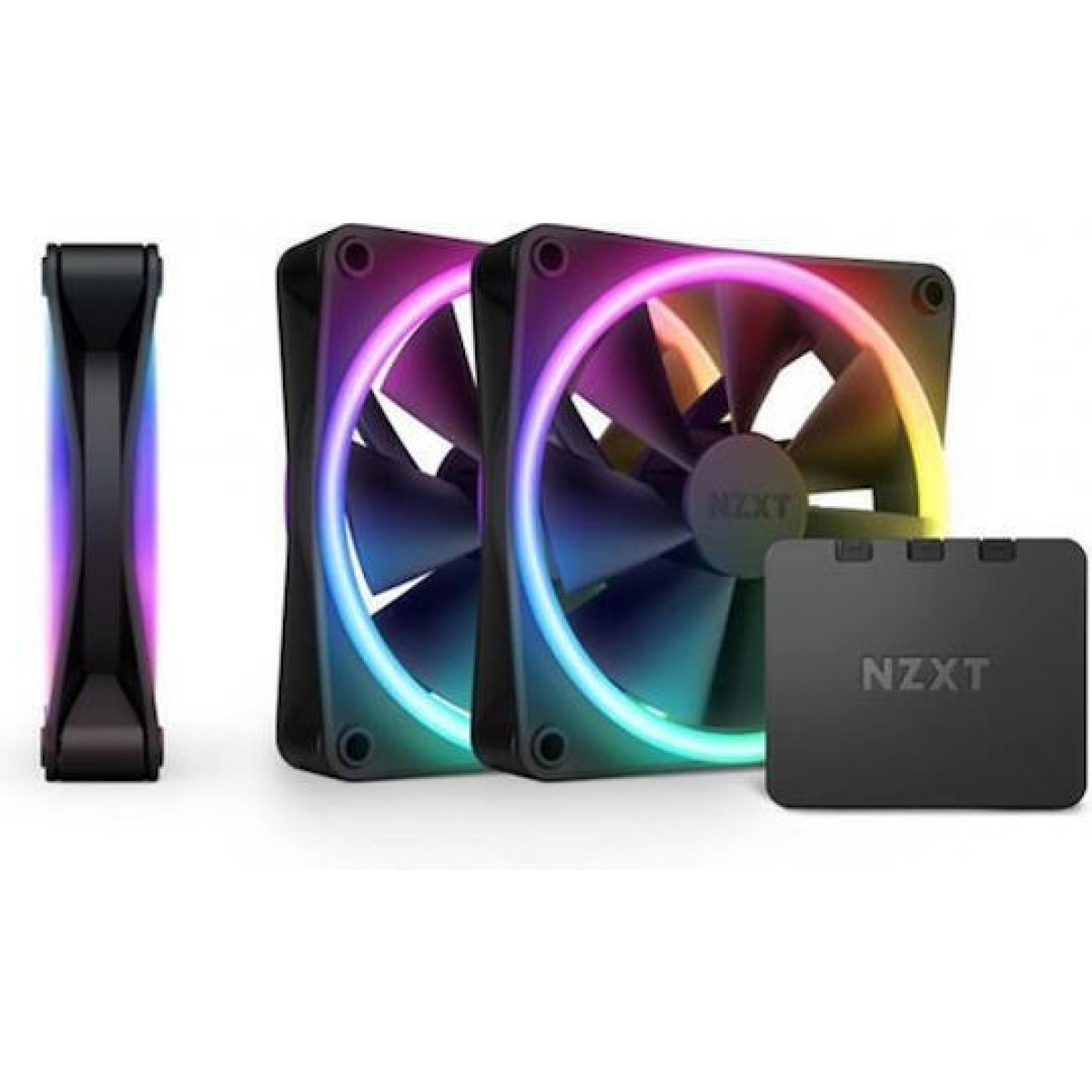 NZXT F120 RGB Duo Case Fan με Σύνδεση 4-Pin PWM 3τμχ