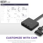 NZXT F120 RGB Duo Case Fan με Σύνδεση 4-Pin PWM 3τμχ