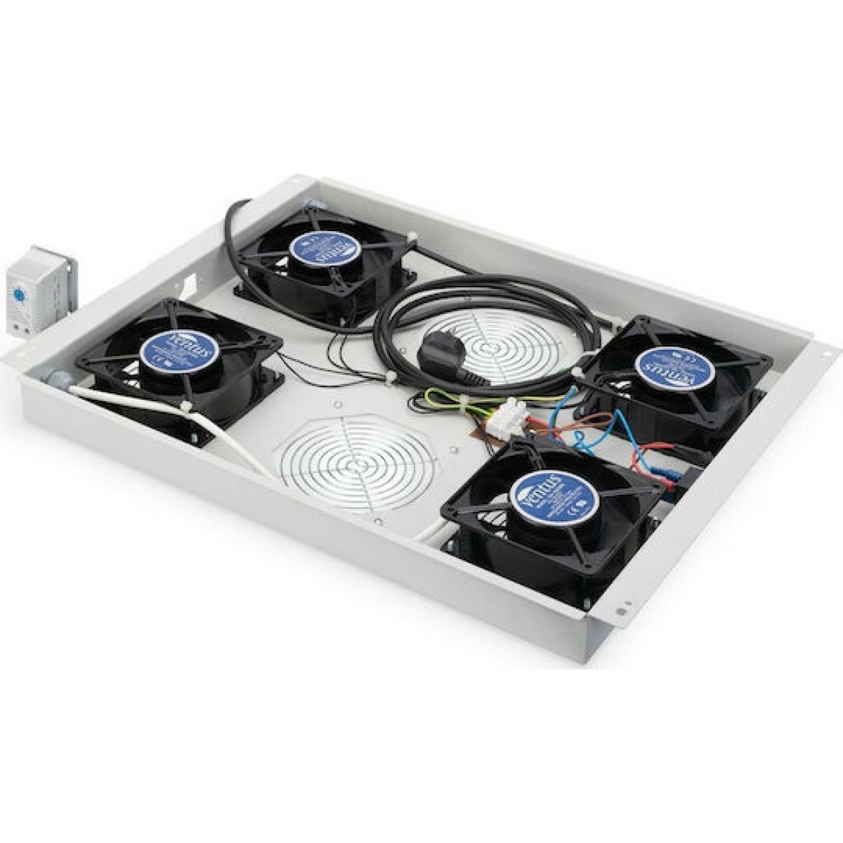 Digitus Roof Cooling Unit for Unique Server Cabinets Λευκό (DN-19 FAN-4-SRV)