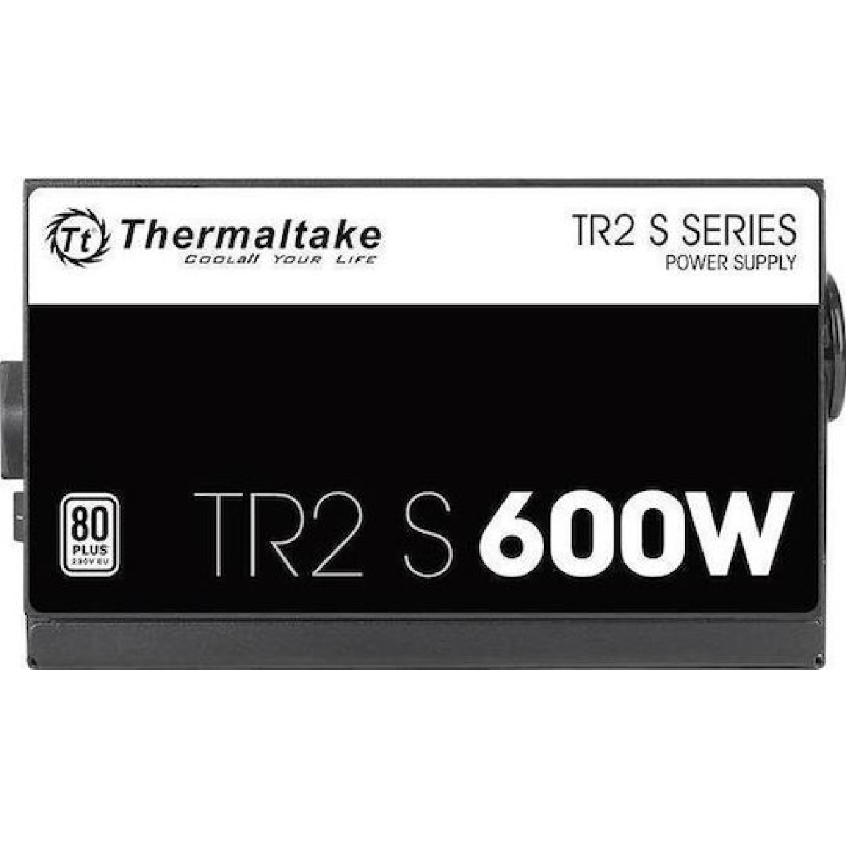 Thermaltake TR2 S 600W Μαύρο Τροφοδοτικό Υπολογιστή Full Wired 80 Plus Standard