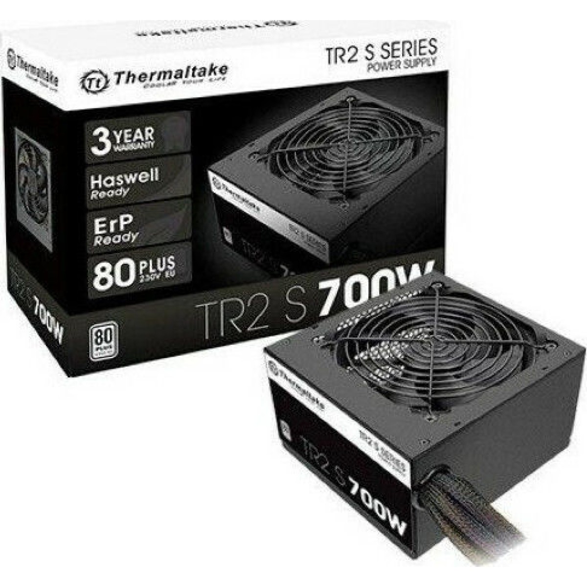 Thermaltake TR2 S 700W Μαύρο Τροφοδοτικό Υπολογιστή Full Wired 80 Plus Standard