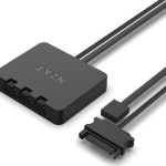 NZXT F140 RGB Duo Case Fan με Σύνδεση 4-Pin PWM 2τμχ Λευκό