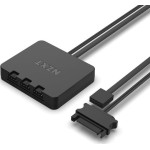 NZXT F140 RGB Duo Case Fan με Σύνδεση 4-Pin PWM 2τμχ Λευκό