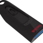 Sandisk Ultra 128GB USB 3.0 Stick Μαύρο