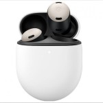 Google Pixel Buds Pro Bluetooth Handsfree Ακουστικά με Αντοχή στον Ιδρώτα και Θήκη Φόρτισης Porcelain