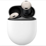 Google Pixel Buds Pro Bluetooth Handsfree Ακουστικά με Αντοχή στον Ιδρώτα και Θήκη Φόρτισης Porcelain