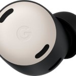 Google Pixel Buds Pro Bluetooth Handsfree Ακουστικά με Αντοχή στον Ιδρώτα και Θήκη Φόρτισης Porcelain