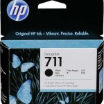 HP 711 Γνήσιο Μελάνι Εκτυπωτή InkJet Μαύρο (CZ133A)