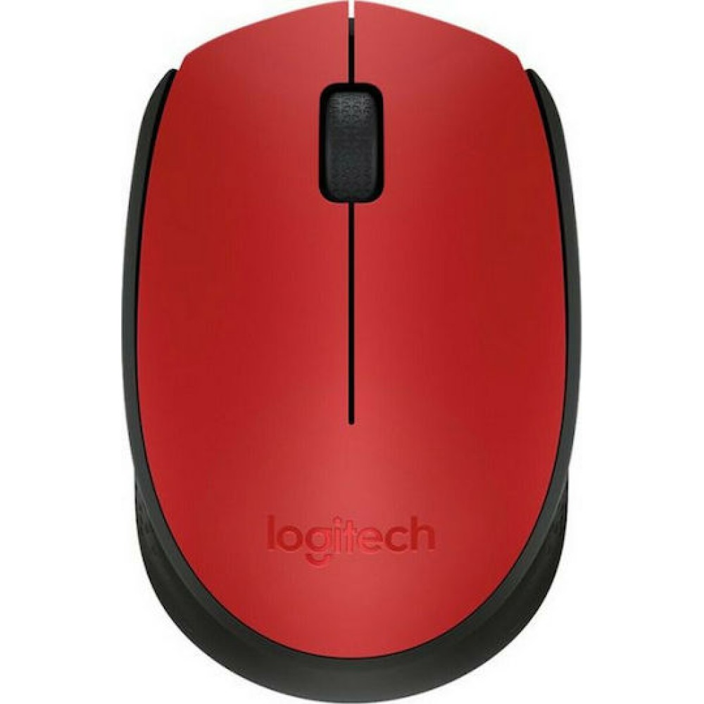Logitech M171 Ασύρματο Mini Ποντίκι Κόκκινο