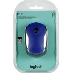 Logitech M171 Ασύρματο Mini Ποντίκι Μπλε
