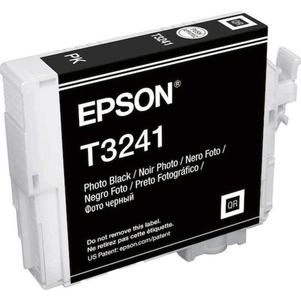 Epson T3241 Γνήσιο Μελάνι Εκτυπωτή InkJet Photo Μαύρο (C13T32414010)