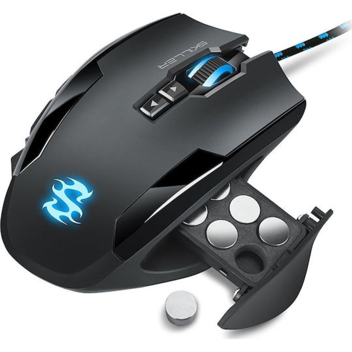 Sharkoon Skiller SGM1 RGB Gaming Ποντίκι 10800 DPI Μαύρο