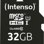 Intenso Professional microSDHC 32GB Class 10 U1 UHS-I με αντάπτορα