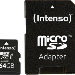 Intenso Professional microSDXC 64GB U1 with Adapter