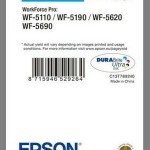 Epson T7892XXL Γνήσιο Μελάνι Εκτυπωτή InkJet Κυανό (C13T789240)