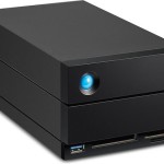 Lacie 2big Dock V2 Thunderbolt 3 / USB 3.1 Εξωτερικός HDD 16TB Multi-Bay Μαύρο
