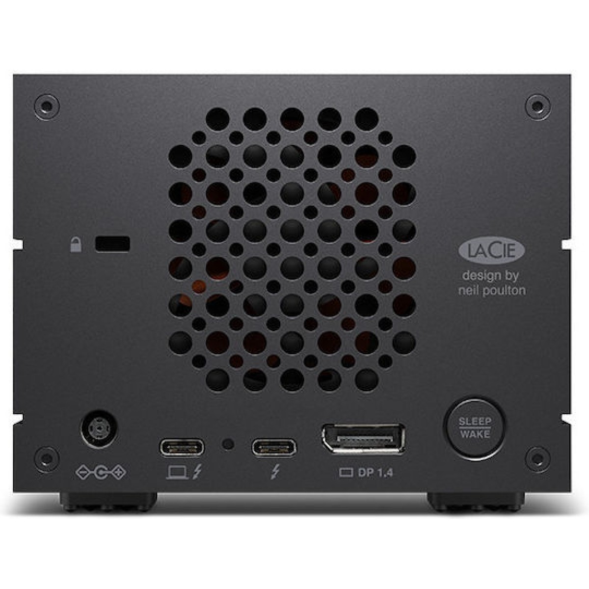 Lacie 2big Dock V2 Thunderbolt 3 / USB 3.1 Εξωτερικός HDD 16TB Multi-Bay Μαύρο
