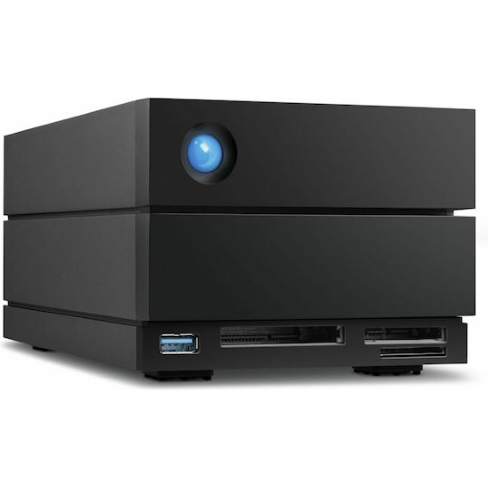 Lacie 2big Dock Thunderbolt 3 / USB 3.1 Εξωτερικός HDD 32TB Multi-Bay Μαύρο