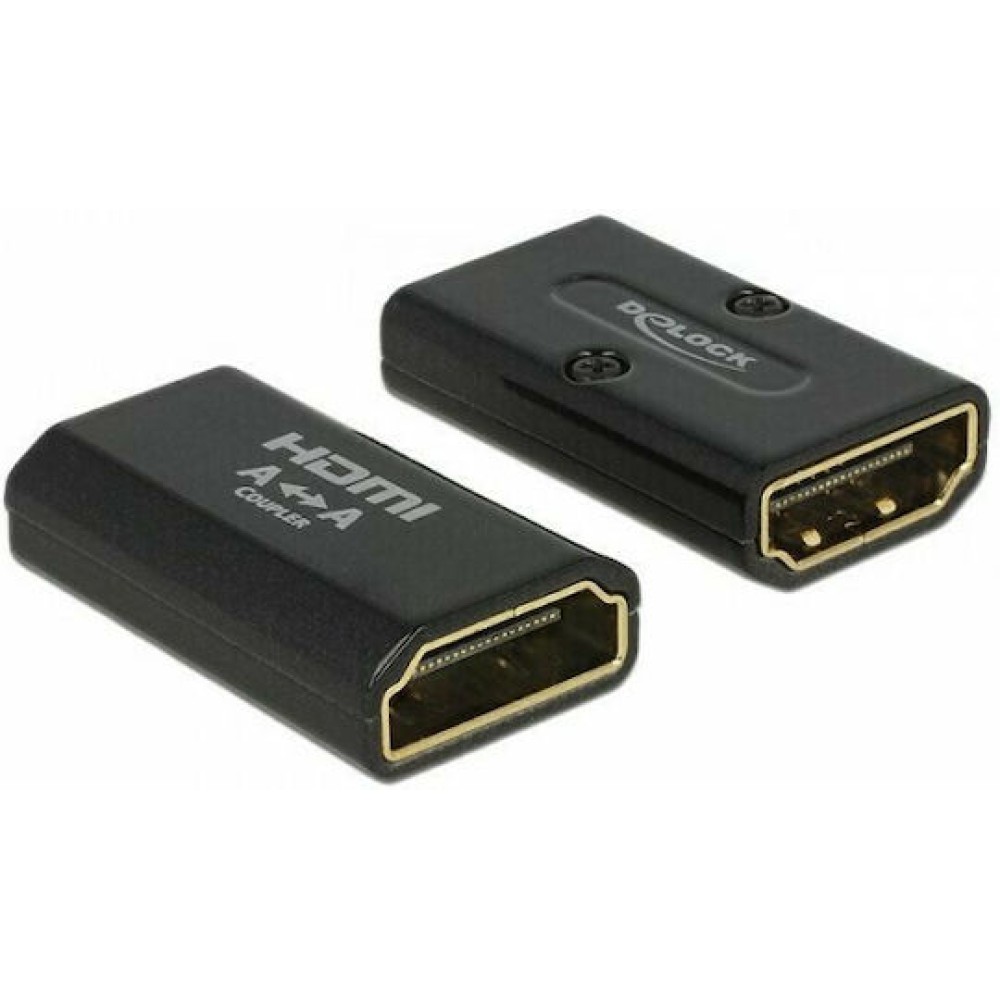 DeLock Μετατροπέας HDMI female σε HDMI female 1τμχ (65659)