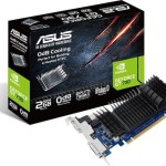 Asus GeForce GT 730 2GB GDDR5 Silent with Brackets Κάρτα Γραφικών