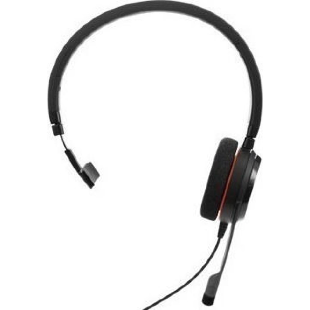 Jabra Evolve 20 MS Mono On Ear Multimedia Ακουστικά με μικροφωνο και σύνδεση USB-A