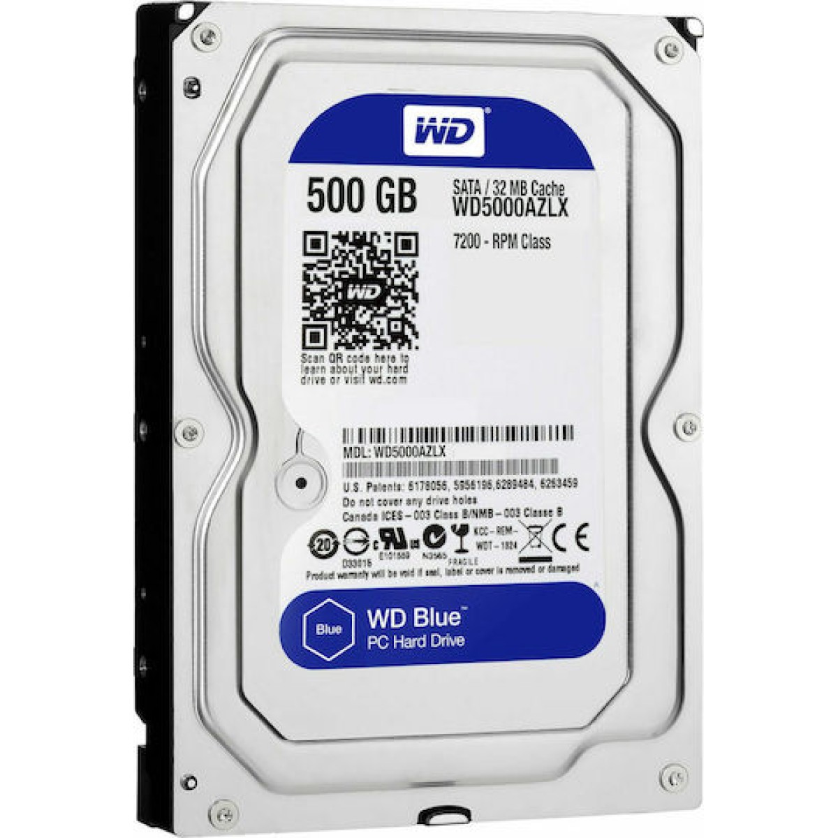 Western Digital Blue 500GB HDD Σκληρός Δίσκος 3.5