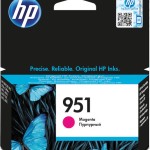 HP 951 Γνήσιο Μελάνι Εκτυπωτή InkJet Ματζέντα (CN051AE)