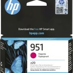 HP 951 Γνήσιο Μελάνι Εκτυπωτή InkJet Ματζέντα (CN051AE)