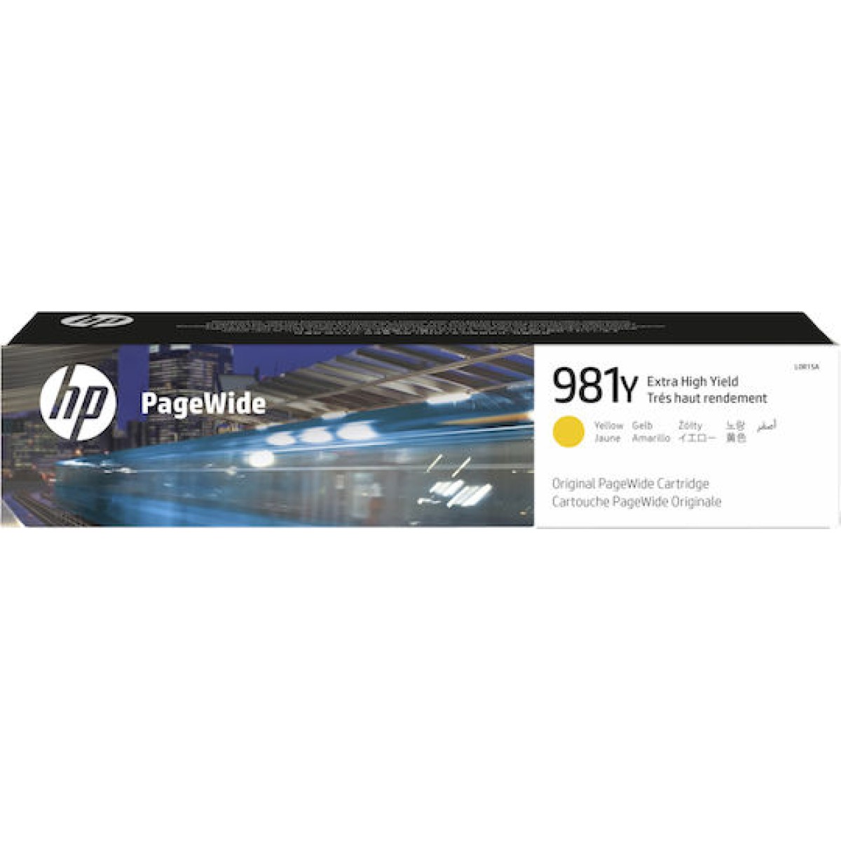 HP 981Υ Γνήσιο Μελάνι Εκτυπωτή InkJet Κίτρινο (L0R15A)
