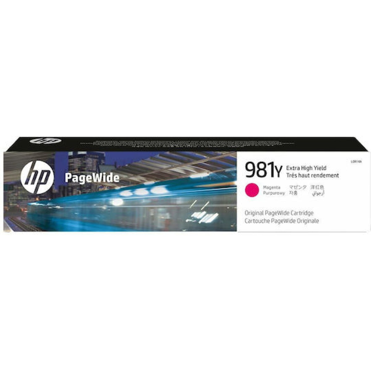 HP 981Υ Γνήσιο Μελάνι Εκτυπωτή InkJet Ματζέντα (L0R14A)