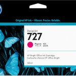HP 727 Γνήσιο Μελάνι Εκτυπωτή InkJet Ματζέντα (B3P20A)